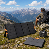 Panneau solaire pliable 420W, chargeur solaire portable, sortie MC4, panneau solaire haute efficacité pour station d'alimentation, camping, camping-car, extérieur