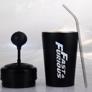 Venta al por mayor DD1935 Vaso térmico de acero inoxidable personalizado de alta capacidad para coche, taza aislada para viaje, termo de vacío para agua - Product Image 3