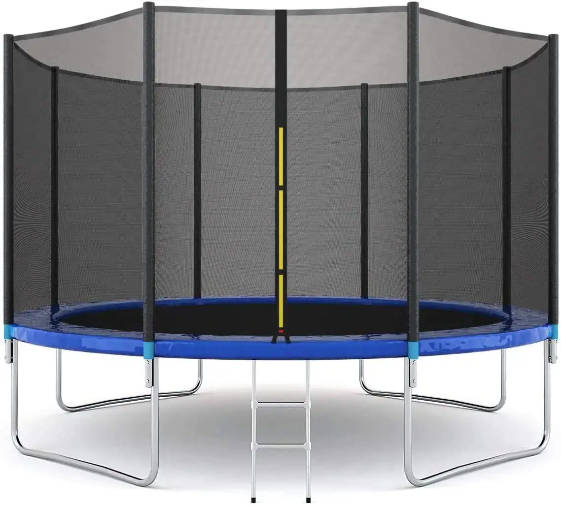 Galecon Trampoline bên ngoài 8ft/10ft/12ft/14ft/16ft tấm ngoài trời Bungee Trampoline lớn giường đàn hồi