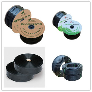 Ruban goutte-à-goutte hydroponique en matériau recyclé avec trou d'irrigation intégré, diamètre 16 mm, débit 1,6 L/H, certifié ISO9001 - Product Image 1