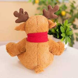 Belo <span class=keywords><strong>Tempo</strong></span> Venta caliente pequeño ciervo Navidad peluche bebé muñeca regalo de Nochebuena alce muñeca al por mayor para niños regalo - Product Image 6