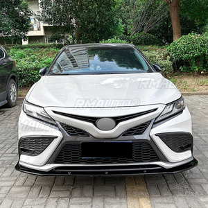 Front Bumper Lip Spoiler Diffuser <b>Splitters</b> Body Kit Aprons Cover Guard Trim for Toyota Camry XV70 Sports Edition 2021-2023 - Product Image 4