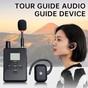 เครื่องส่งและรับสัญญาณเสียงไร้สาย 2.4G สำหรับไกด์นำเที่ยวในงานประชุม โบสถ์ และการเดินทาง - Product Image 2