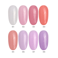 YDC OEM Gel de construction liquide pour extension d'ongles, Gel Polish en vrac, couleurs transparent, blanc, rose, gelée, sans sensation de brûlure, 1 KG pour ongles