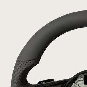 Volante de Cuero para Automóvil, <span class=keywords><strong>Venta</strong></span> Directa de Fábrica, para Volkswagen Golf 6 MK6 GTD <span class=keywords><strong>GTI</strong></span> R Scirocco <span class=keywords><strong>Polo</strong></span> - Product Image 3