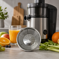 Voedselveilige roestvrijstalen sapcentrifuge filtergaas fijn geperforeerd scherm kartonnen doos huishoudelijke fruitsap scheiding hardware onderdelen
