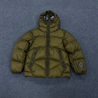 Veste d'hiver à capuche en duvet pour homme, coupe slim, chaude et moelleuse, style vintage, de la marque CP Luxury Casual Fashion Company