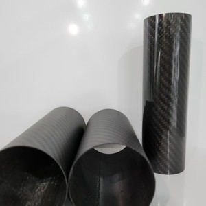 Tubos ligeros de fibra de carbono para drones para marcos y ejes de hélice - Product Image 6