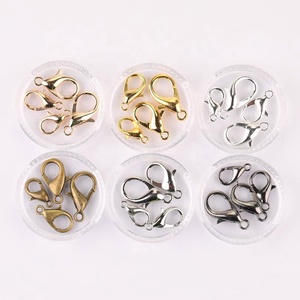 مشبك لحلقة الكركند 10/12/14/16/18 مشبك مشبك حول الخطاف من أجل نتائج المجوهرات - Product Image 1