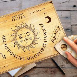 Vente en gros Cadeau d'Halloween Sorcière Wicca Accesorios Décor Gothique Spirituel Divin <span class=keywords><strong>Ouija</strong></span> <span class=keywords><strong>Jeu</strong></span> de société - Product Image 1