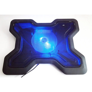 Laptop <b>Cooling</b> <b>Pad</b> 5218 Single Fan 14 15 Inch Air Cooled Plastic Base For Notebook - Product Image 1