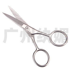 Tijeras para barba Wanmei, punta puntiaguda de acero inoxidable para recortar el vello facial, herramienta de belleza portátil - Product Image 2