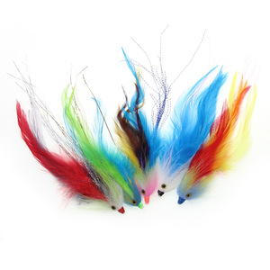 Nouvelles mouches tubulaires pour <span class=keywords><strong>la</strong></span> pêche à <span class=keywords><strong>la</strong></span> mouche, 5 couleurs, 2/0, pour saumon, brochet, <span class=keywords><strong>truite</strong></span>, muské, leurre artificiel, appât, pêche en eau salée, rivière, <span class=keywords><strong>lac</strong></span>, matériel de pêche - Product Image 2