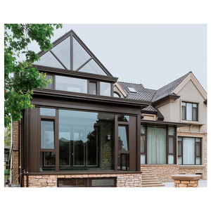 إطار أنيق من سبائك الألومنيوم والزجاج مقاوم للرياح ومقاوم للماء مساحة دافئة مستقلة للخارج - Product Image 2