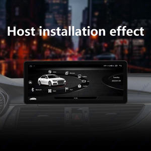 Lecteur DVD de voiture Meihua 12,3 pouces, GPS universel, Android 13, amplificateur intégré Qualcomm pour <span class=keywords><strong>Audi</strong></span> A4 A5 Q5 Q3 Q7, unité principale - Product Image 3