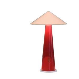 Mushroom Shape Table Lamp Led Touch Control Rechargeable Night Light For Bedroom Desk Nordic Style - Product Image 1
