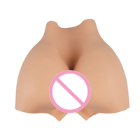 Fesse en silicone réaliste pour femmes, gros fessier en silicone, coussinets de fesses en silicone, shaper de fesses et de hanches en silicone, culotte rembourrée