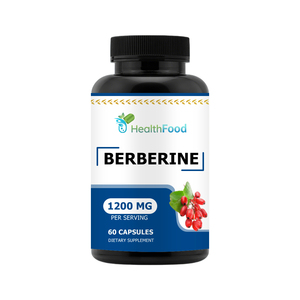 High Potency 1200mg Pure Berberine Capsules Boost Immunity Improve Energy Levels Berberine HCl Herbal <b>Supplement</b> Health Capsules - Product Image 1