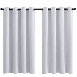 Cortina opaca para dormitorio, sala de estar, cortina aislante de estilo moderno para ventanas, decoración del hogar, <span class=keywords><strong>colores</strong></span> sólidos, tamaño personalizado - Product Image 2