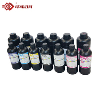 Tinta para Impresora UV LED para Logotipos en Vinilo, Tinta UV LED para Superficies Blandas y Duras, Tinta UV DTF