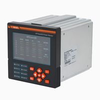 Analizador de Calidad de Energía Acrel APVIEW400 Trifásico para Armario, con Medición de Desbalance de Voltaje, Parpadeo, Corriente de Secuencia Cero y Armónicos