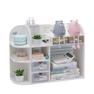 Cosmetic <b>Storage</b> <b>Box</b> With <b>Drawers</b> And Partitions 40Cm Desktop Organizer For Makeup Skincare Lipstick Bathroom Shelf - Product Image 4