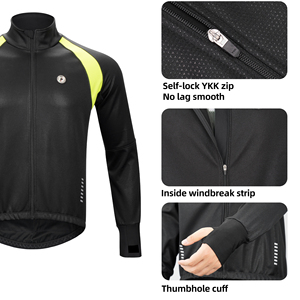 Veste <span class=keywords><strong>de</strong></span> cyclisme thermique d'<span class=keywords><strong>hiver</strong></span> Darevie, hauts <span class=keywords><strong>de</strong></span> cyclisme chauds, pantalon <span class=keywords><strong>de</strong></span> vélo, ensemble <span class=keywords><strong>de</strong></span> vêtements <span class=keywords><strong>de</strong></span> cyclisme, kit <span class=keywords><strong>de</strong></span> <span class=keywords><strong>tenue</strong></span>, maillot <span class=keywords><strong>de</strong></span> cyclisme - Product Image 3