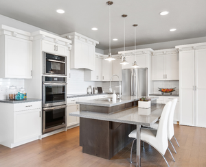 ตู้ครัวแบบโมดูลาร์ ดีไซน์เมลามีนสีดำ พร้อมคุณสมบัติหรูหรา มาตรฐานออสเตรเลีย เฟอร์นิเจอร์ราคาประหยัดจากอินโดนีเซีย - Product Image 3