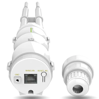 WiFi de 600mbps, 1200mbps Wifi repetidor Punto de Acceso 200m al aire libre puente inalámbrico CPE impermeable de largo alcance extensor Wifi