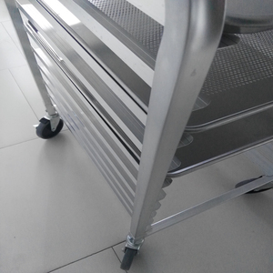 Carrito de Aluminio Ecológico para Bandejas de Panadería, con Ruedas, para Bandejas de Horno de 40*60 - Product Image 4