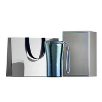 Mug à café en titane 12oz, double paroi, isolé sous vide, léger, pour les voyages, le bureau, approuvé par la FDA, sans BPA, anti-fuite, support ODM