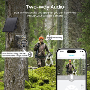 Telecamera da Caccia VESAFE UBOX APP 6MP con Doppia Lente, Rilevamento Movimento PIR Solare, PTZ, Mimetica, 4G, Grandangolo, Visione Notturna, Scheda di Memoria - Product Image 6