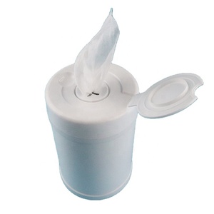 Tonel-toallitas húmedas Tisu Basah para avión, orgánica, Individual, con logotipo, 100 unidades - Product Image 1