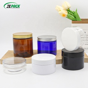 Factory Direct Sale 100 200 300 400 500 800 1000 ml Food Honey Cookie Food Jar With Lid Clear PET Spice Plastic Jar