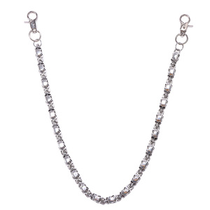 Chaîne de taille squelette en alliage de zinc à double anneau, style hip-hop, pour jeans et usage quotidien - Product Image 5