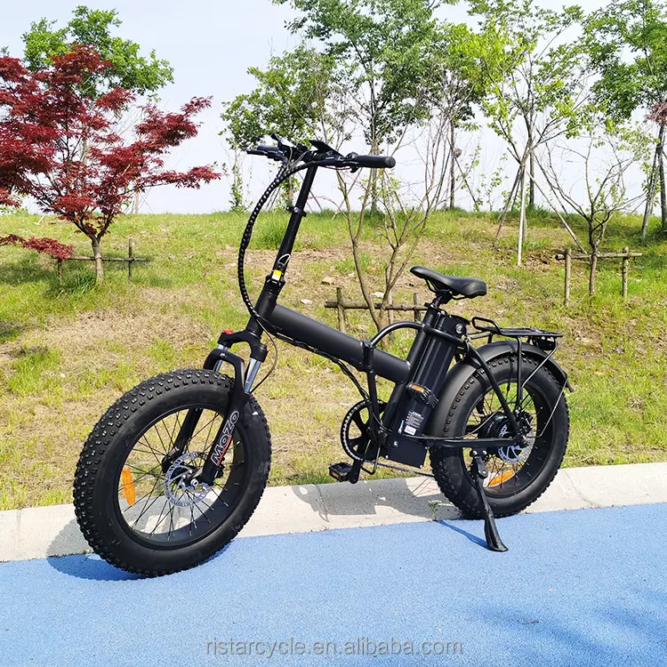 Vélo électrique pliable pour route de terre, vélo électrique pliable de 20 pouces, 48V, Fatbike électrique à suspension intégrale de 500W, 750W, 1000W