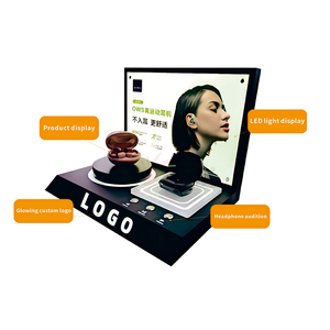 Nhà sản xuất tùy chỉnh Acrylic hiển thị đứng cho tai nghe bluetooth với kỹ thuật số dẫn thể thao Tai nghe đạo cụ hiển thị <span class=keywords><strong>Rack</strong></span>. - Product Image 4