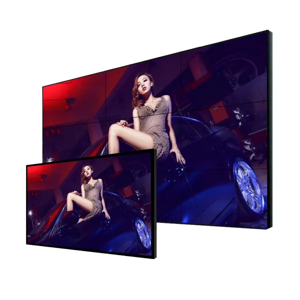 Hotsell 55inch Lcd Video Walls tv live streaming station LCD display all weather outdoor narrow bezel lcd video wall