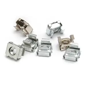 M3 M4 M5 M6 스테인리스 스틸 SS201 SS304 SS316 SS316L 플레인 광택 케이지 너트 사각 너트 체결 부품 - Product Image 3