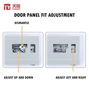 Modern Design Iron Adjustable Soft Closing <b>Slide</b> Rail with 31-50kg Load Capacity for Kitchen Bathroom & Living Room Furniture - Product Image 4