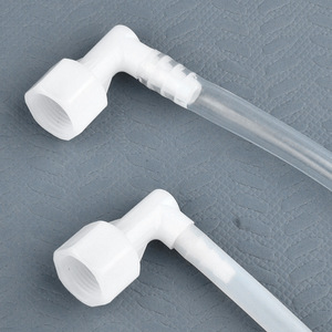 Coude à filetage interne 3/8 po en plastique, connecteur de tuyau flexible pour plomberie - Product Image 2