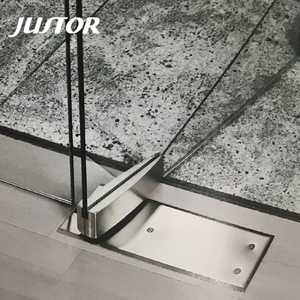 JUSTOR Puerta de Madera/Puerta de <span class=keywords><strong>Vidrio</strong></span> <span class=keywords><strong>Templado</strong></span> Certificado CE Doble Cilindro Fundición de Hierro, <span class=keywords><strong>Bisagra</strong></span> Hidráulica de Suelo, de Dos Cilindros, de Fundición de Hierro - Product Image 5