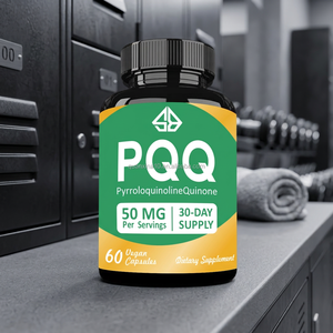 Cápsulas Veganas de PQQ (Pirroloquinolina Quinona) OEM de 50 mg, 60 Unidades, Suministro para 30 Días, Suplemento Dietético - Product Image 4