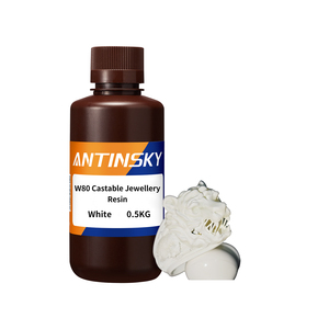 Envío gratuito en EE. UU. Resina moldeable ANTINSKY W80 de 0.5 kg, contenido de cera Natural 80, acabado de superficie suave y crujiente - Product Image 1