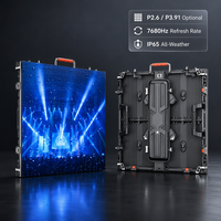 Écran LED d'extérieur P3.91 étanche IP65 en aluminium moulé sous pression pour événements scéniques
