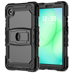 Custodia pieghevole per <span class=keywords><strong>Tablet</strong></span> in Silicone di spessore per <span class=keywords><strong>Samsung</strong></span> Tab A11 2025/A9 8.7 pollici X110 X115 2023 resistente agli urti copertura robusta - Product Image 1