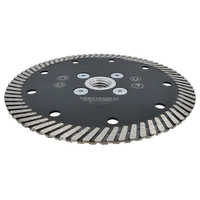 Chine prix anti-étincelles Type continu diamant disque de coupe roue M14 bride lame de scie 115 mm pour bloc de granit