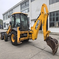 Haute Performance Utilisé JCB 3CX Chargeuses-pelleteuses Excavatrices Rentable 4x4 Retroexcavadora d'Occasion JCB 4CX Faibles Heures ECO