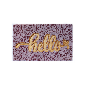 Paillasson indien gaufré en PVC COIR HOME SWEET HOME - Product Image 3