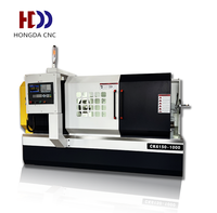 Torno CNC de bancada horizontal de alta precisión CK6150 CK6163 adopta el sistema de control GSK y está equipado con dispositivo de alimentación automática.